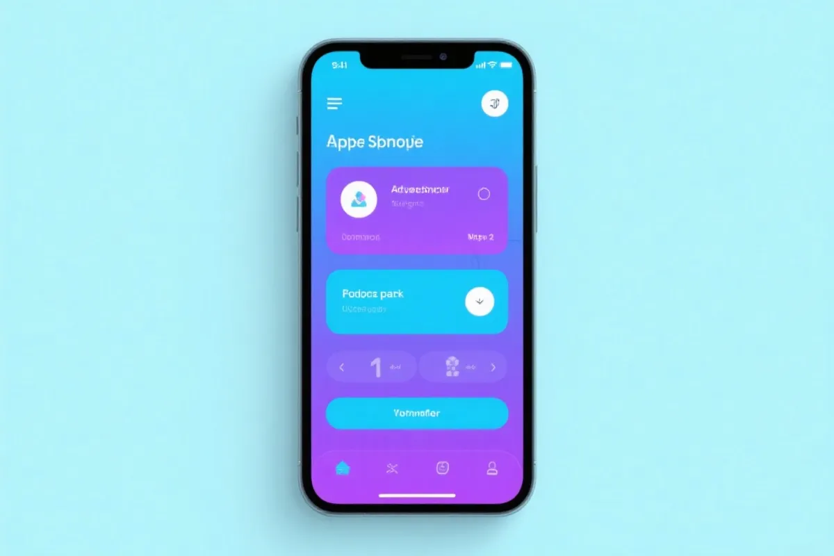 移动端App界面预览